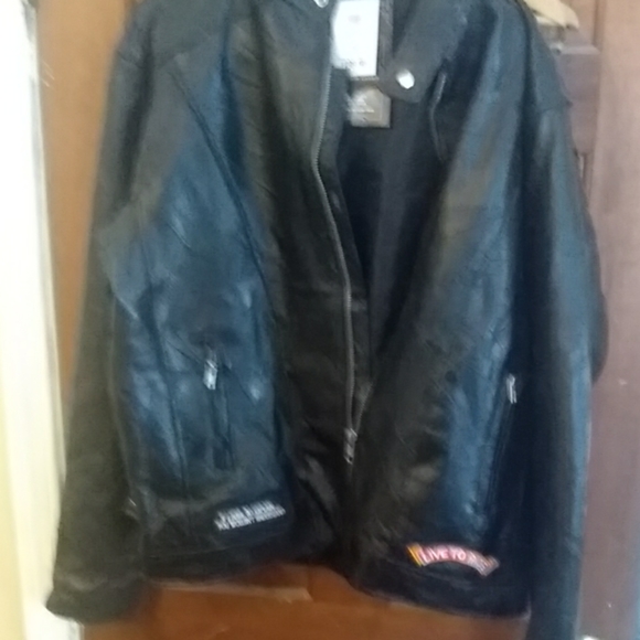 Buffalo leather jacket new with tag - Picture 1 of 5